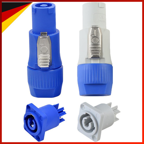 Powercon einbaubuchse polig - powercon,