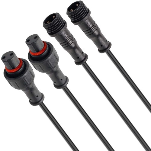 Poliger pvc stecker 22awg - 2-poliger,