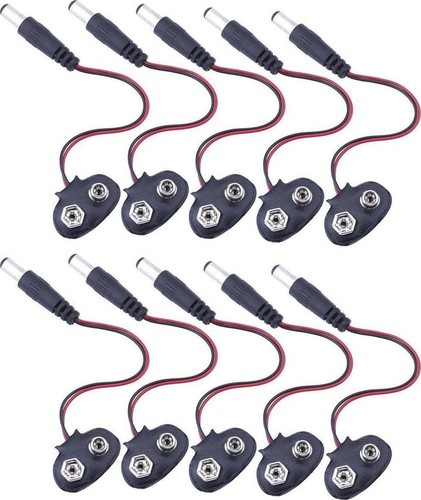 Stück batterieverbinder - 10, 9v